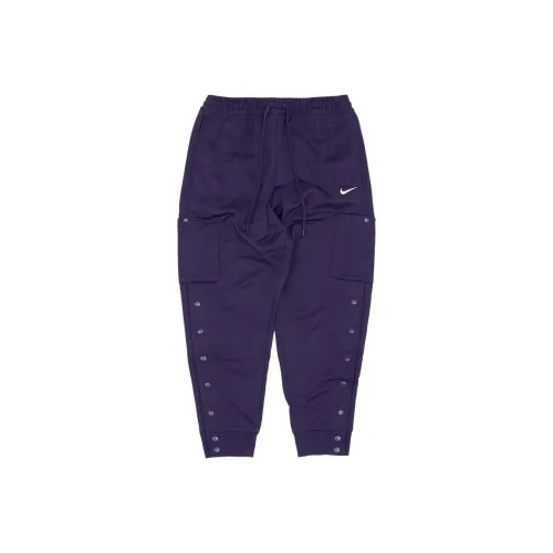 Nike Therma Форма Баскетбол Cargo Баскетбольные шорты Мужской Фиолетовый Белый