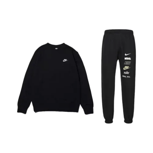 Nike Толстовка Комплект Унисекс Черный