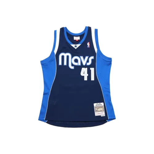 MITCHELL NESS Баскетбольная Джерси Унисекс Синяя