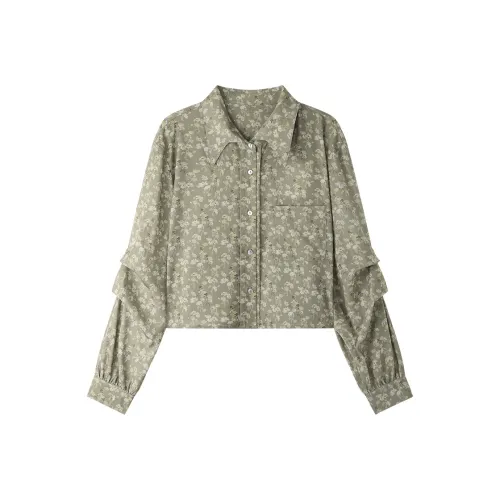 THE SEA LIFE x Morandi Рубашка Женская Сияющий Зеленый