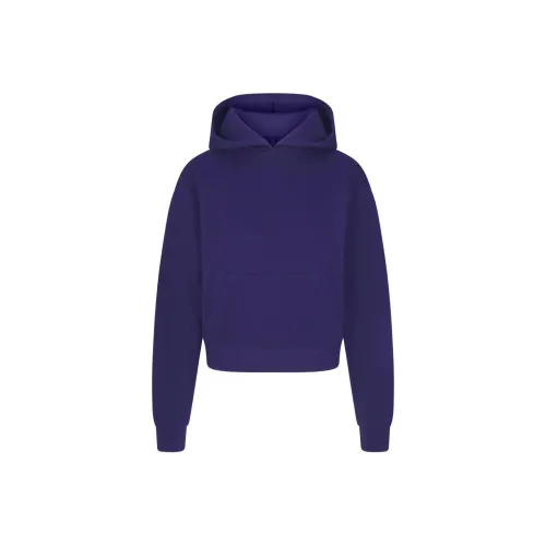 SKIMS Cotton Fleece CLASSIC Hoodie Sweatshirt Women's Concord Concord Purple