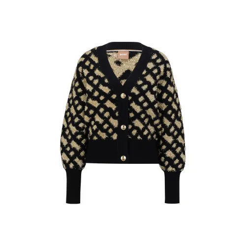 Hugo Boss SS23 Трикотаж Женский Черный Золото