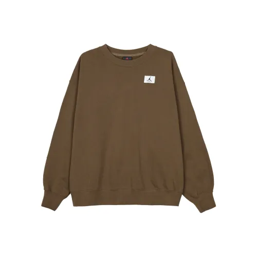 JORDAN Оливково-зеленый Женские Свитшоты