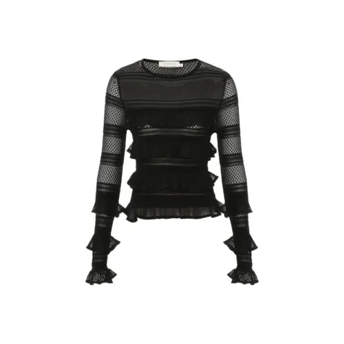 Zimmermann Трикотаж Женский Черный
