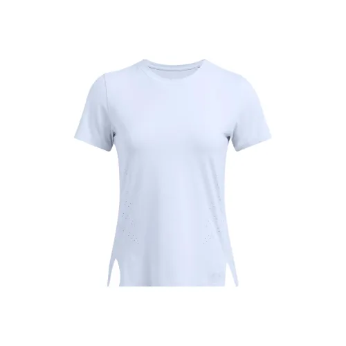 Under Armour Launch Elite T-Shirt Женская Rain Cloud Blue