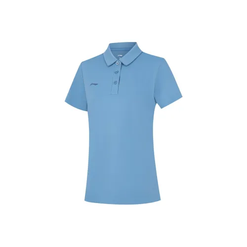 LINING Поло Женское Париж Синий