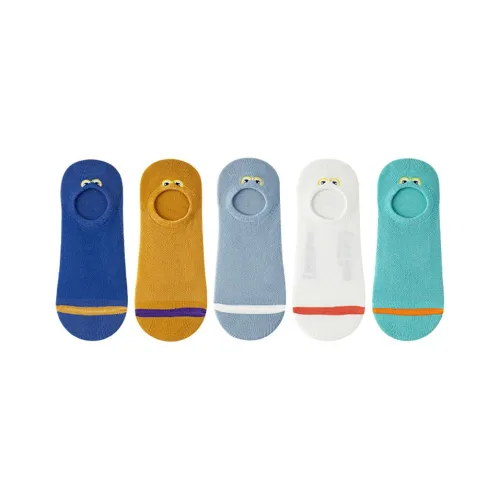 Удобный и освежающий носки No Show мужские упаковка из 5 пар