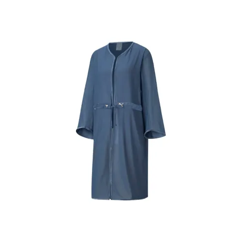 PUMA Винтажный синий Женские Куртки