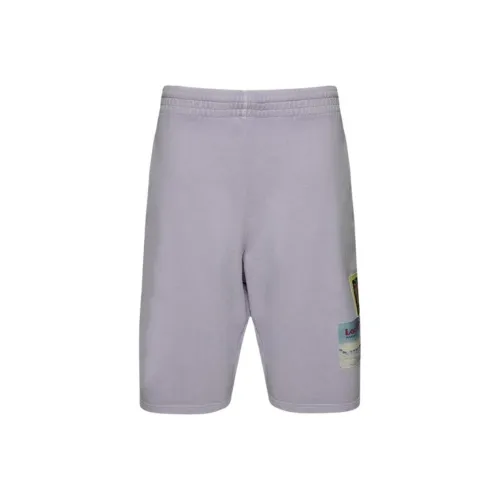 MARTINE ROSE SS25 Повседневные шорты Унисекс Фиолетовый