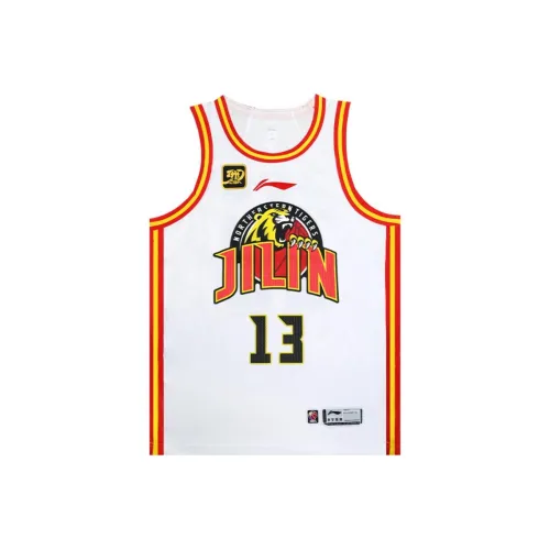 Лайнер CBA Collection Баскетбольная Джерси League EDITION 24 25 JILIN Команда Jiang YUXING Размер 13 Мужской Стандартный Белый