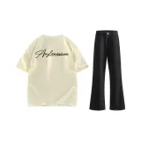 Комплект (абрикосовый+черный)