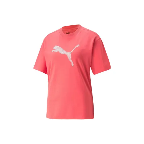 PUMA Сердце Красный Женские Футболки