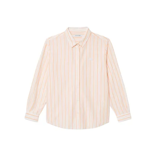 LACOSTE Женские Рубашки Оранжевого Цвета