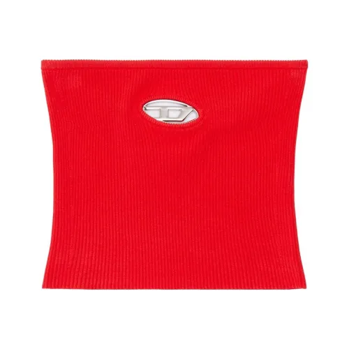 DIESEL Без бретелей Топ Женский Красный