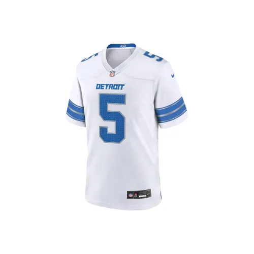 Nike Detroit Lions NFL David Montgomery Футбол Джерси Мужской Белый