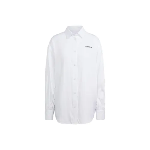 Adidas Originals 3 Stripes Рубашка Женская Белая