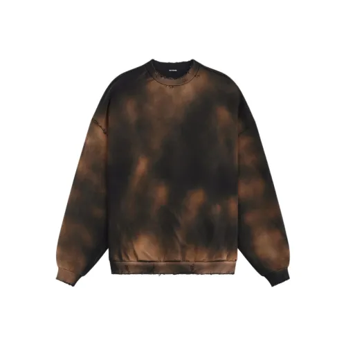 WE11DONE FW24 Свитшот Женский Черный