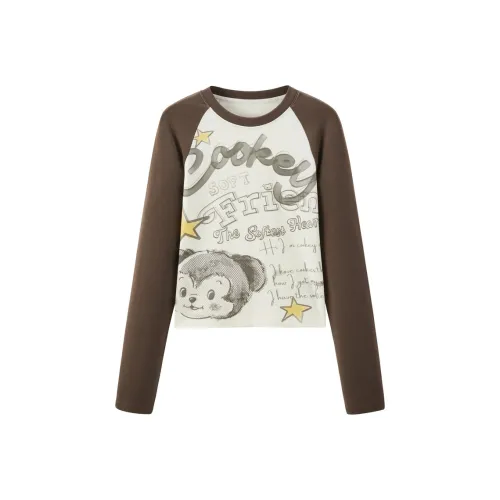 LEDIN x Cookey T-Shirt Женская Экрю