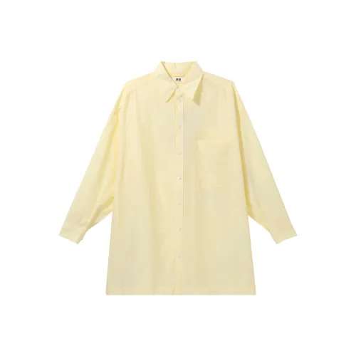 Uniqlo U Collection Рубашка Женская Кремовая