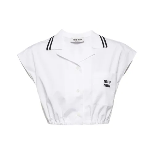 MIU MIU Белые Женские Рубашки