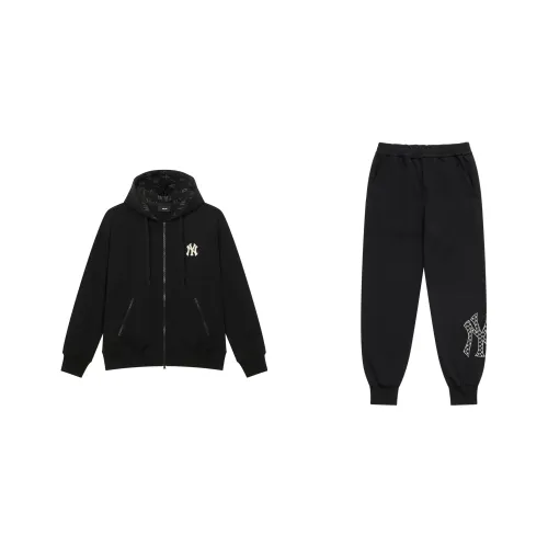 MLB MONOGRAM Коллекция New York Yankees SS25 Свитшот Комплект Унисекс Черный