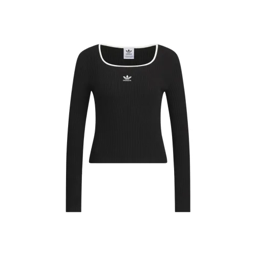 Adidas Originals Adicolor FW24 Трикотаж Женский Черный