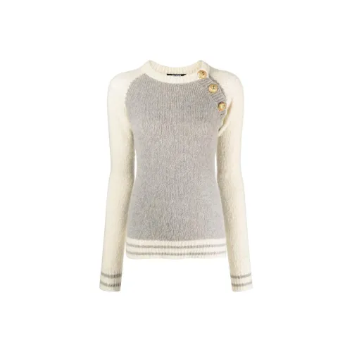 BALMAIN FW22 Свитер Женский Серый