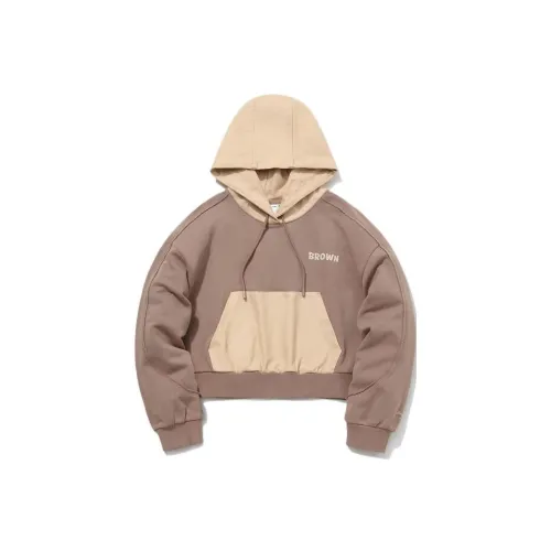 LINING Sports Fashion Collection Коричневые Женские Толстовки