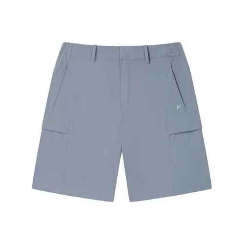 FILA Повседневные шорты Мужские Темный Каменный Синий