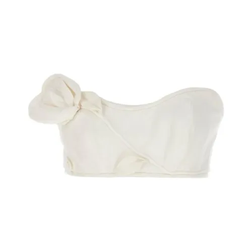 Zimmermann Без бретелек Топ Женский Розовый