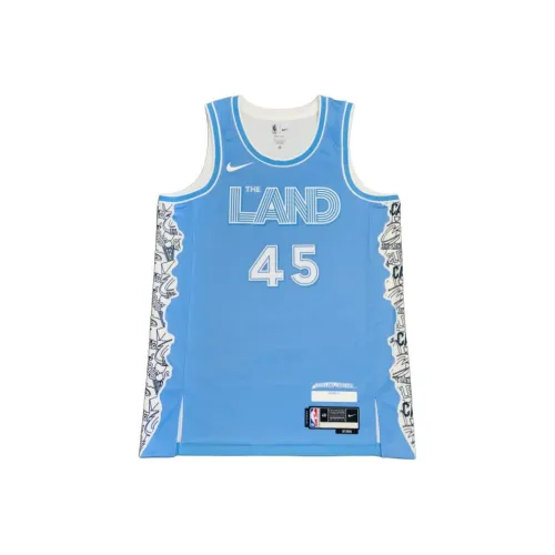 Nike Баскетбольная Джерси Мужская Синяя