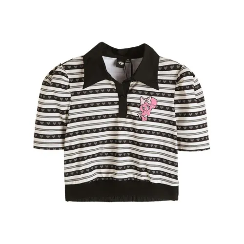 LALABOBO Черные Женские Футболки