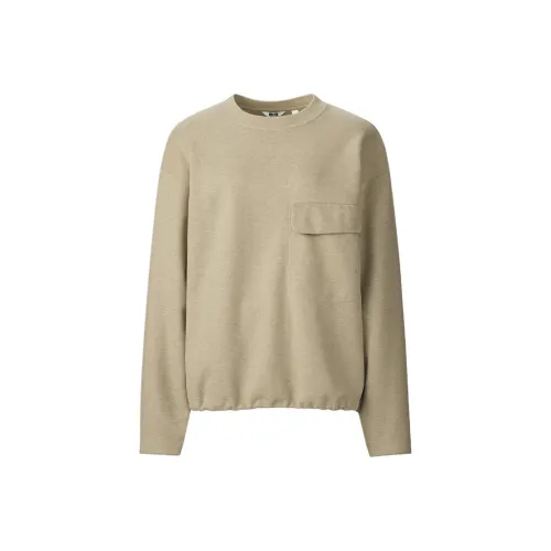 Uniqlo U Collection Темно-бежевые Женские Свитшоты