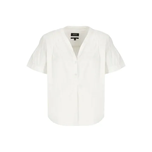 A.P.C Белые Женские Рубашки
