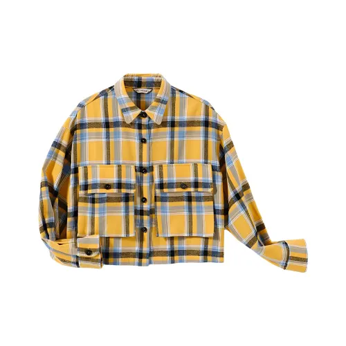 YUMOMO STAR Темно-синие Женские Рубашки