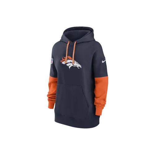 nike NFL Denver Broncos Sideline ESSENTIAL SWEATSHIRT Женские Морской синий