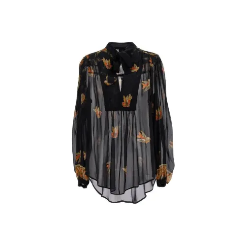 ETRO Черные Женские Рубашки