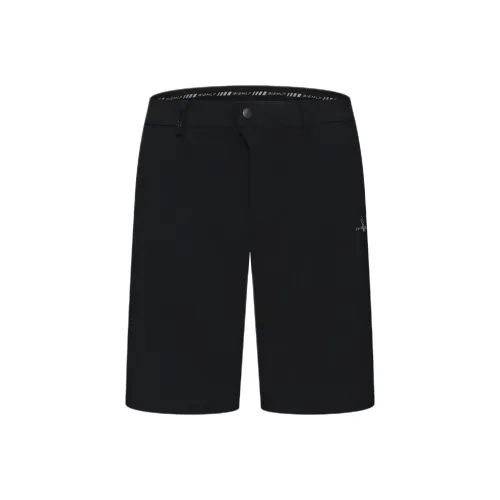 Biyin Leufen Летние Повседневные Шорты Мужские 07 Черные