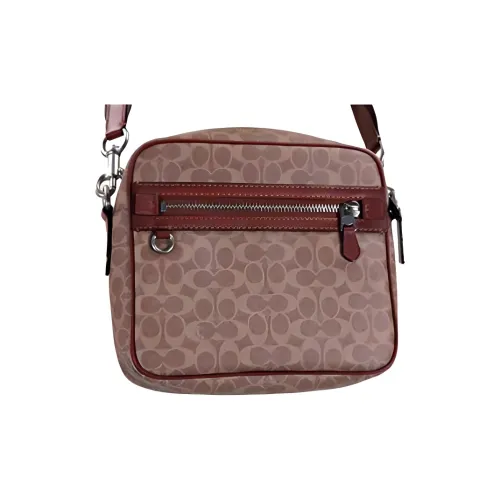 COACH Dylan Покрытие Холст Сумка через плечо Сумка на плечо Большая Мужская Хаки