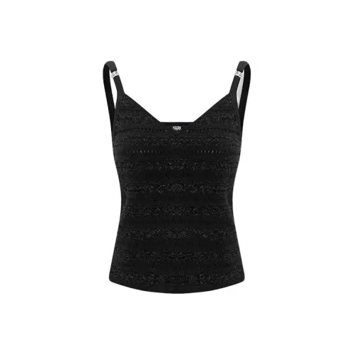 Karl Lagerfeld Топ на бретелях Женский Черный