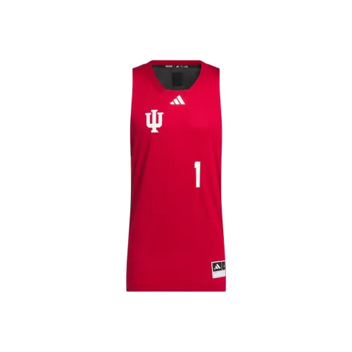 Adidas Баскетбольная Джерси Мужская Красная