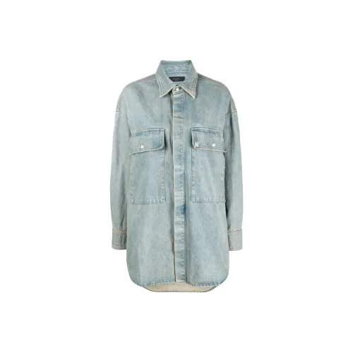AMIRI Синие Женские Рубашки