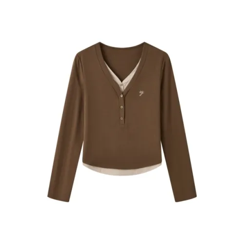 Still Quiet T Рубашка Женская Кофейного Цвета