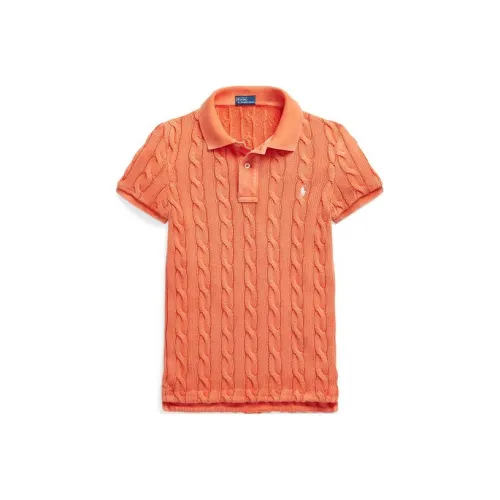 Polo Ralph Lauren SS24 Polo Женские Оранжевый
