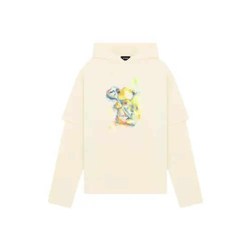 WE11DONE FW24 Толстовка Женская Бежевая