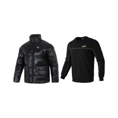 PUMA Sports Life Collection Комплект Толстовка Мужской Двухкомпонентный Комплект Черный