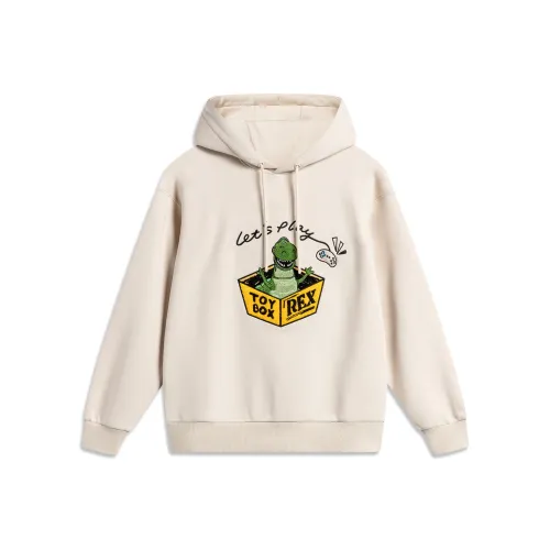 LINING Sports Life Collection Песочный Гравийный серый Женские Толстовки