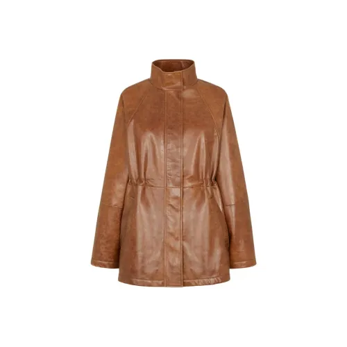 FENDI Куртки и Пальто Женские Коричневый