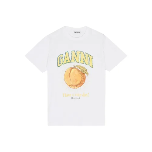 GANNI Белые Женские Рубашки T