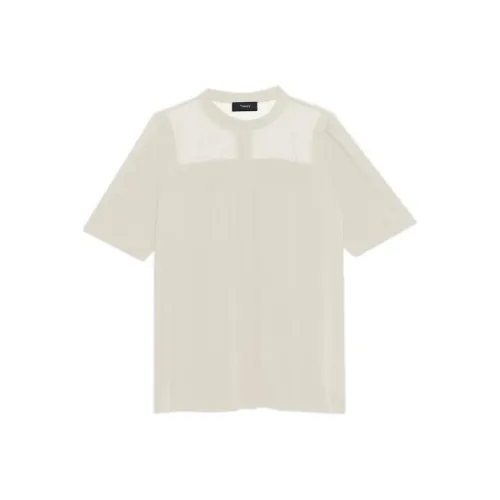 Theory Экрю Женские Рубашки